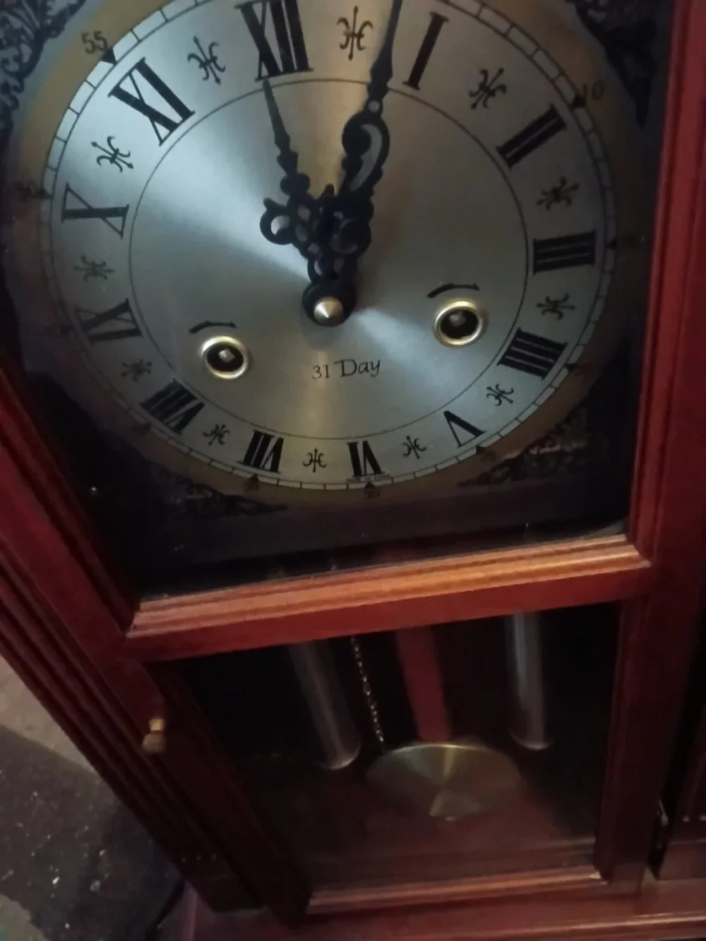 Waltham Tempus Fugit 31 Day Chiming Wall Clock NO Key